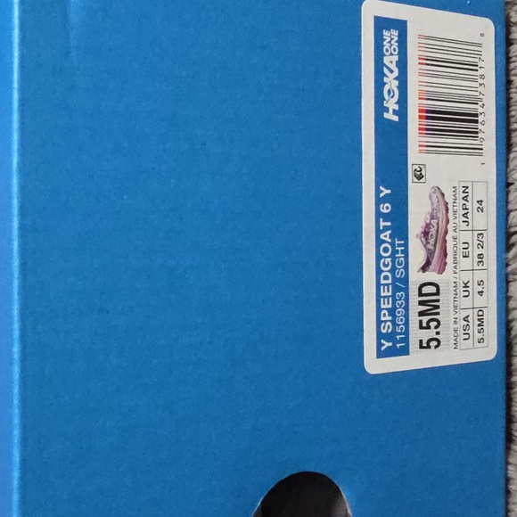 Hoka One One Pink and Purple Athletic Shoes - Picture 6 of 6